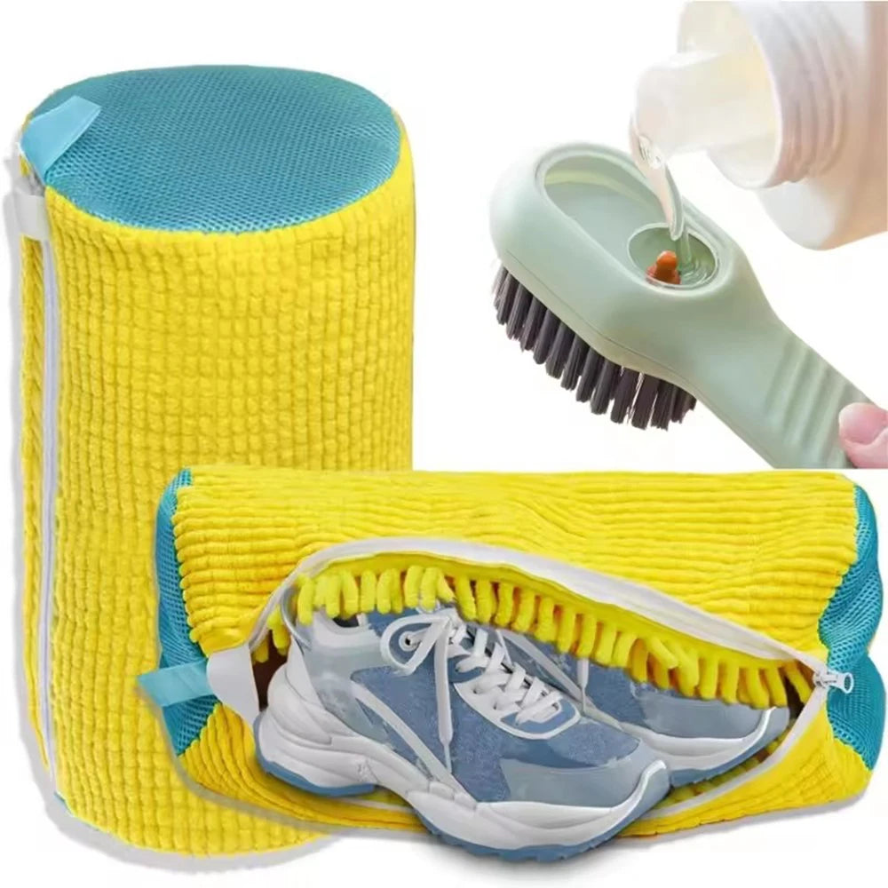 Sneaker Refresh Kit – Wash Bag + Soap Brush